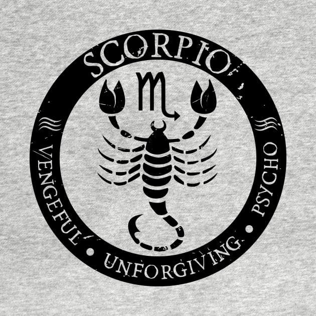 Savage Scorpio Zodiac Antisocial Astrology by atomguy